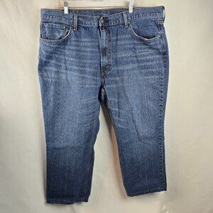 Levi’s 559 Jeans Mens 44x30 Blue Medium Wash Relaxed Straight Denim Baggy Loose